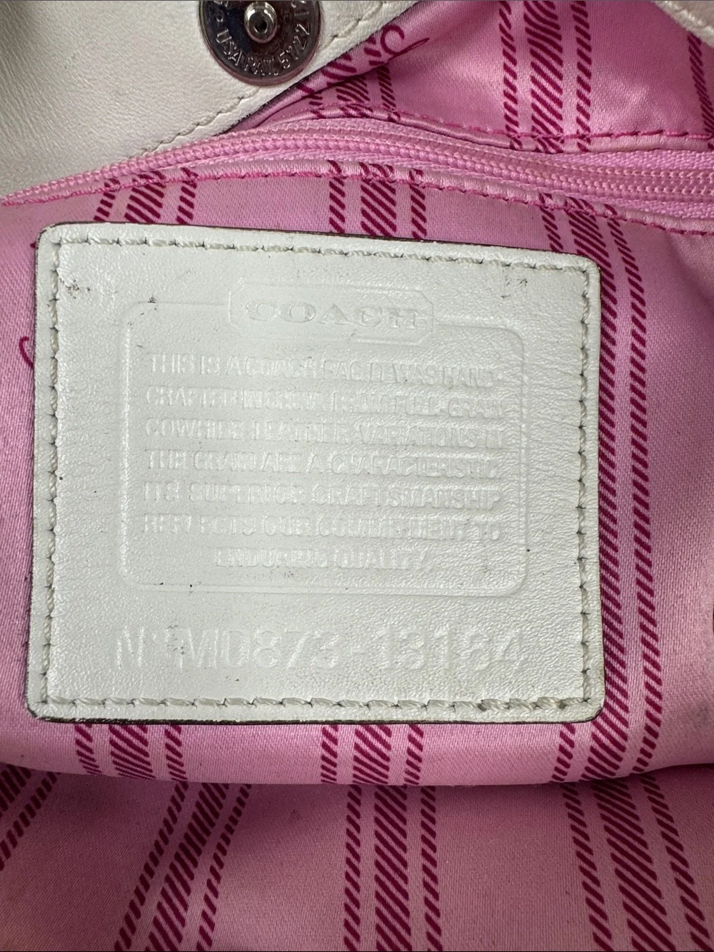 Coach leather cream